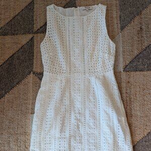 EUC Madewell Eyelet Dress